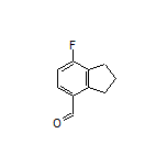 7-Fluoroindane-4-carbaldehyde