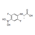 (S)-2-[(4-Borono-2,5-difluorophenyl)amino]propanoic Acid