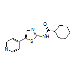 N-[5-(4-Pyridyl)-2-thiazolyl]cyclohexanecarboxamide