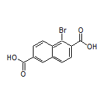 1-Bromonaphthalene-2,6-dicarboxylic Acid