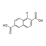 1-Fluoronaphthalene-2,6-dicarboxylic Acid