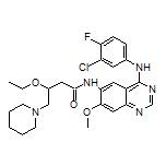 N-[4-[(3-Chloro-4-fluorophenyl)amino]-7-methoxy-6-quinazolinyl]-3-ethoxy-4-(1-piperidyl)butanamide