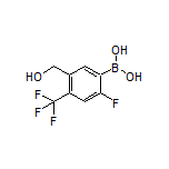 2-Fluoro-5-(hydroxymethyl)-4-(trifluoromethyl)phenylboronic Acid