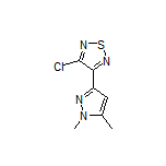 3-Chloro-4-(1,5-dimethyl-1H-pyrazol-3-yl)-1,2,5-thiadiazole