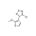 3-Chloro-4-(2-methoxythiophen-3-yl)-1,2,5-thiadiazole