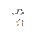 3-(4-Chloro-1,2,5-thiadiazol-3-yl)-5-methylisoxazole