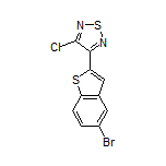 3-(5-Bromobenzo[b]thiophen-2-yl)-4-chloro-1,2,5-thiadiazole