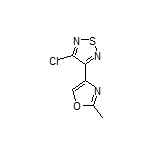 4-(4-Chloro-1,2,5-thiadiazol-3-yl)-2-methyloxazole