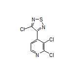 3-Chloro-4-(2,3-dichloropyridin-4-yl)-1,2,5-thiadiazole