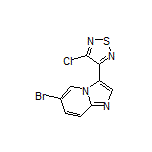 3-(6-Bromoimidazo[1,2-a]pyridin-3-yl)-4-chloro-1,2,5-thiadiazole