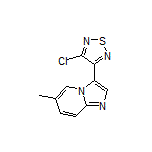 3-Chloro-4-(6-methylimidazo[1,2-a]pyridin-3-yl)-1,2,5-thiadiazole