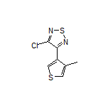 3-Chloro-4-(4-methylthiophen-3-yl)-1,2,5-thiadiazole