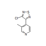 3-Chloro-4-(3-methylpyridin-4-yl)-1,2,5-thiadiazole