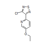 3-Chloro-4-(5-ethoxypyridin-2-yl)-1,2,5-thiadiazole