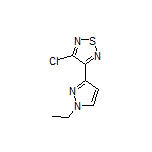 3-Chloro-4-(1-ethyl-1H-pyrazol-3-yl)-1,2,5-thiadiazole