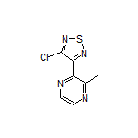 3-Chloro-4-(3-methylpyrazin-2-yl)-1,2,5-thiadiazole