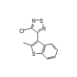 3-Chloro-4-(2-methylbenzo[b]thiophen-3-yl)-1,2,5-thiadiazole