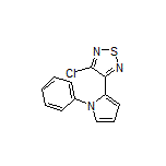 3-Chloro-4-(1-phenyl-1H-pyrrol-2-yl)-1,2,5-thiadiazole