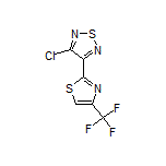 3-Chloro-4-[4-(trifluoromethyl)thiazol-2-yl]-1,2,5-thiadiazole