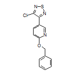 3-[6-(Benzyloxy)pyridin-3-yl]-4-chloro-1,2,5-thiadiazole