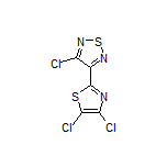 3-Chloro-4-(4,5-dichlorothiazol-2-yl)-1,2,5-thiadiazole