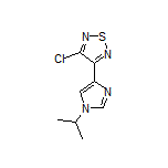 3-Chloro-4-(1-isopropyl-1H-imidazol-4-yl)-1,2,5-thiadiazole