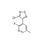 3-Chloro-4-(2-fluoro-5-methylpyridin-3-yl)-1,2,5-thiadiazole