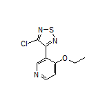 3-Chloro-4-(4-ethoxypyridin-3-yl)-1,2,5-thiadiazole