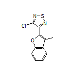 3-Chloro-4-(3-methylbenzofuran-2-yl)-1,2,5-thiadiazole