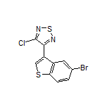 3-(5-Bromobenzo[b]thiophen-3-yl)-4-chloro-1,2,5-thiadiazole