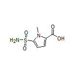 1-Methyl-5-sulfamoyl-1H-pyrrole-2-carboxylic Acid