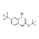 2-(Bromomethyl)-N-Boc-4-(trifluoromethyl)aniline