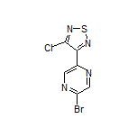 3-(5-Bromopyrazin-2-yl)-4-chloro-1,2,5-thiadiazole