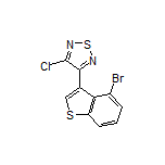 3-(4-Bromobenzo[b]thiophen-3-yl)-4-chloro-1,2,5-thiadiazole