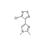 3-Chloro-4-(1,2-dimethyl-1H-imidazol-4-yl)-1,2,5-thiadiazole