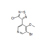 3-(5-Bromo-4-methoxypyridin-3-yl)-4-chloro-1,2,5-thiadiazole