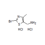 (2-Bromo-4-methyl-5-thiazolyl)methanamine Dihydrochloride