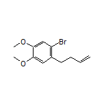 1-Bromo-2-(3-buten-1-yl)-4,5-dimethoxybenzene