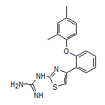 1-[4-[2-(2,4-Dimethylphenoxy)phenyl]-2-thiazolyl]guanidine