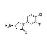 4-Amino-1-(4-chloro-3-fluorophenyl)pyrrolidin-2-one