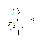 2-Isopropyl-1-(2-pyrrolidinylmethyl)-1H-imidazole Dihydrochloride