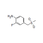 2-Fluoro-4-[(methylsulfonyl)methyl]aniline