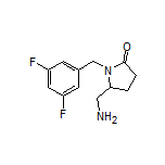 5-(Aminomethyl)-1-(3,5-difluorobenzyl)pyrrolidin-2-one