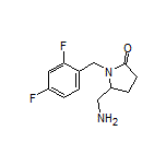 5-(Aminomethyl)-1-(2,4-difluorobenzyl)pyrrolidin-2-one