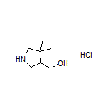 (4,4-Dimethyl-3-pyrrolidinyl)methanol Hydrochloride