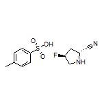 (2R,4S)-4-Fluoropyrrolidine-2-carbonitrile Tosylate