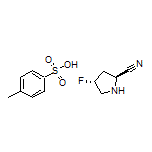 (2S,4R)-4-Fluoropyrrolidine-2-carbonitrile Tosylate