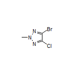 4-Bromo-5-chloro-2-methyl-2H-1,2,3-triazole