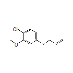 4-(3-Buten-1-yl)-1-chloro-2-methoxybenzene