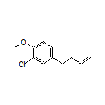 4-(3-Buten-1-yl)-2-chloro-1-methoxybenzene